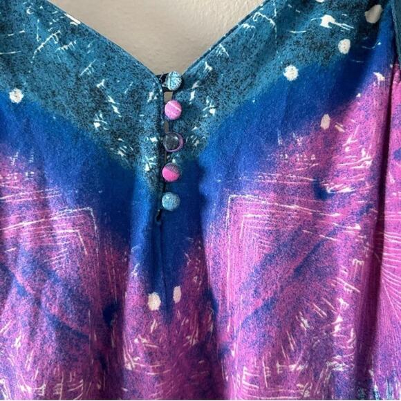 Urban Outfitters Ecote Blue and Purple Tank Top - Picture 2 of 6